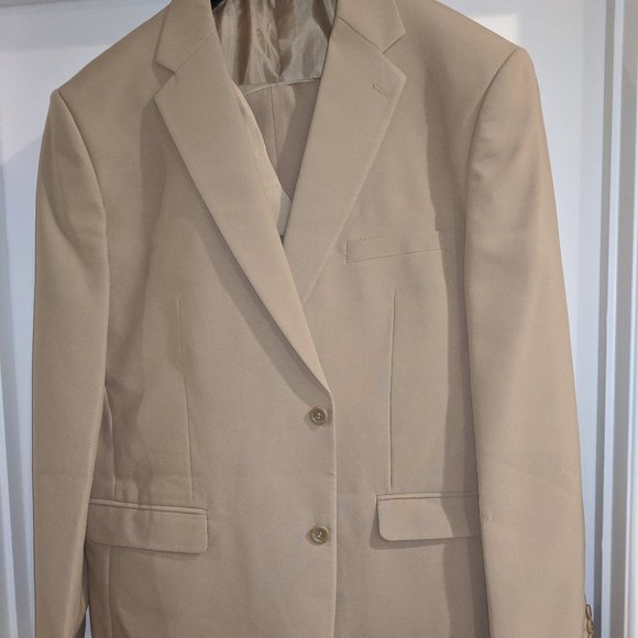 Braveman 2 Piece Men's Suit Tan